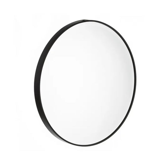 Miroir noir rond 40 cm