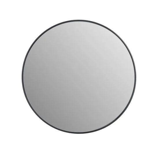 Miroir rond noir 50 cm