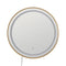 Miroir salle de bain LED rond