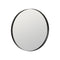 Miroir rond noir 60 cm