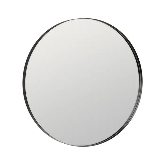 Miroir rond noir 80 cm