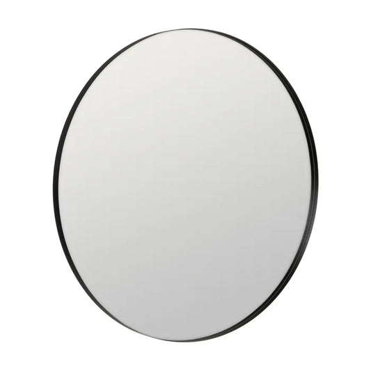 Miroir rond noir 100 cm