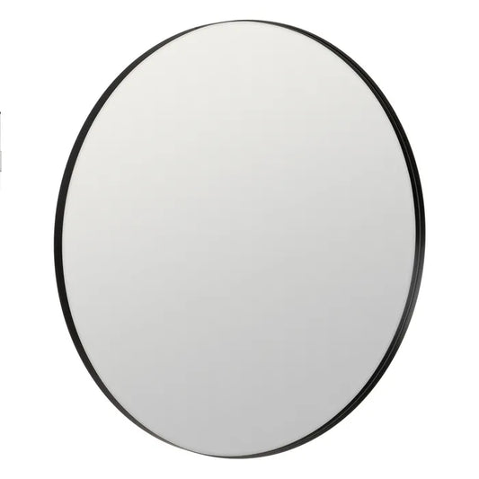 Miroir rond noir 120 cm