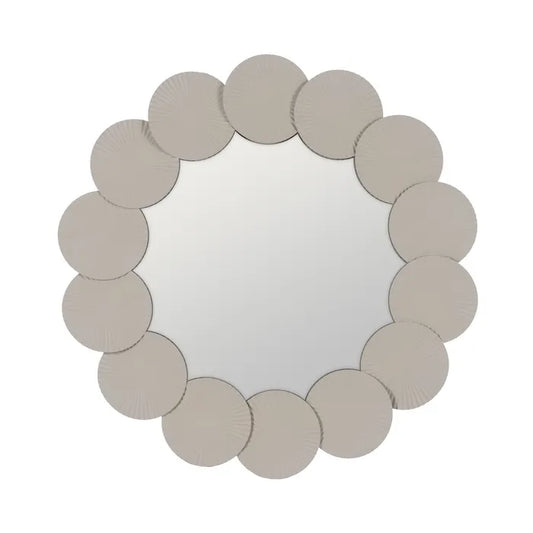 Miroir mural design blanc