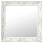 Miroir blanc style baroque - Vignette | Maison du Miroir