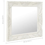 Miroir blanc style baroque - Vignette | Maison du Miroir