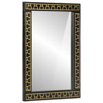 Miroir mural rectangulaire noir - Vignette | Maison du Miroir