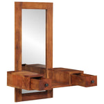 Miroir étagère en bois - Vignette | Maison du Miroir