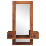 Miroir étagère en bois - Vignette | Maison du Miroir