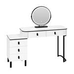 Coiffeuse miroir LED rond - Vignette | Maison du Miroir