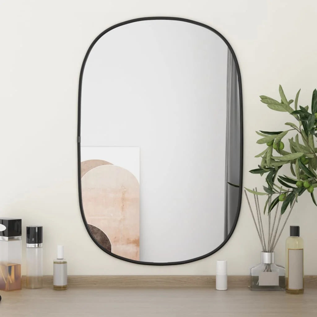 grand miroir noir design