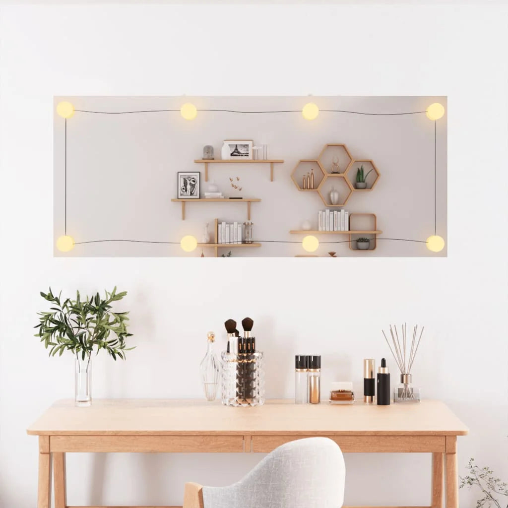 miroir avec éclairage LED