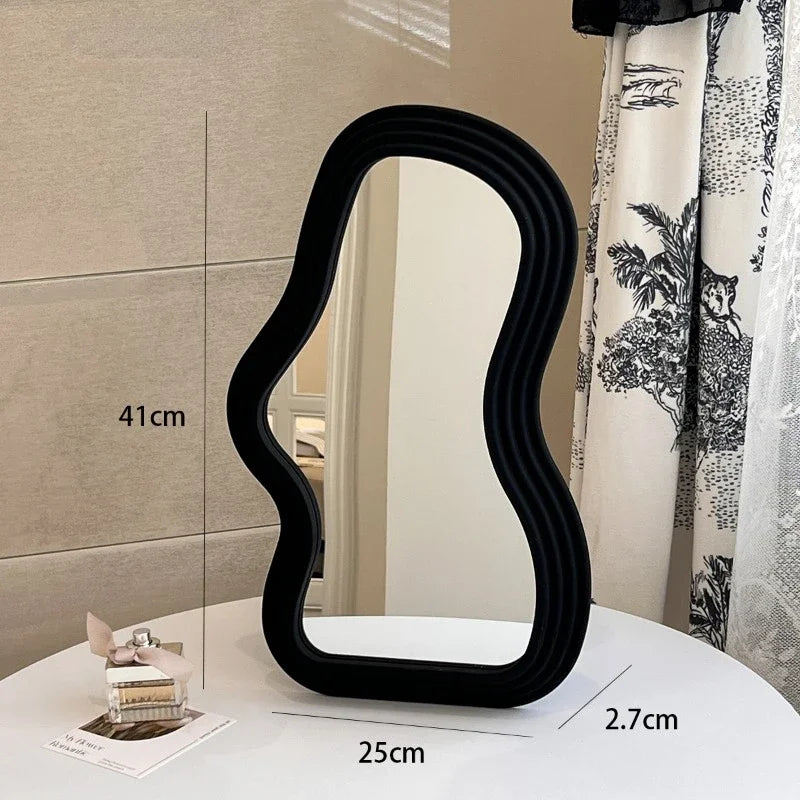 miroir noir contemporain pour déco