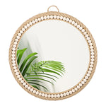 Miroir rotin rond - Vignette | Maison du Miroir