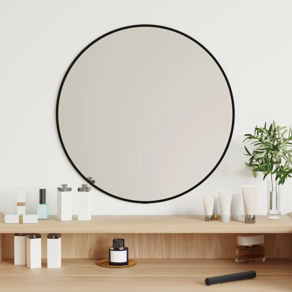 miroir salle de bain noir 50 cm