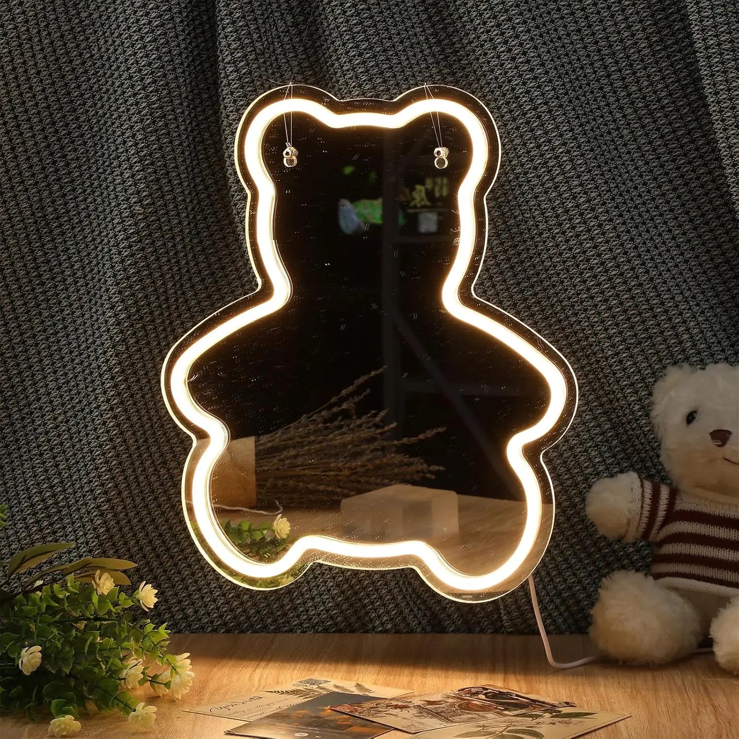 miroir LED pour chambre d'enfant