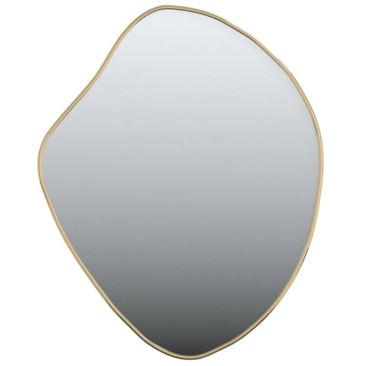 miroir doré moderne pour salon